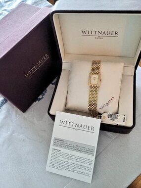 Wittnauer Women's 12R00 Diamond Gold Swiss Vintage Watch
